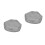2Pcs Durable Grey Oxford Cloth Sandbox Cover Protective Lid 9