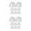 16Pcs Sealed Pc Shaker Cup Lids Splash-Proof Anti-Spill Replacement 7