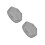 2Pcs Durable Grey Oxford Cloth Sandbox Cover Protective Lid 7