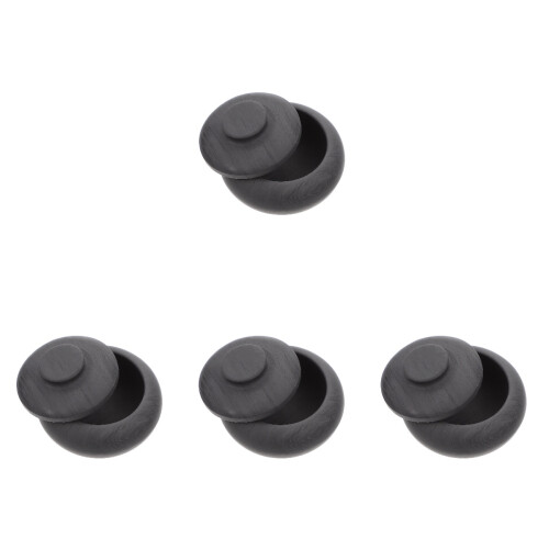 4Pièces Ensemble Encrier Noir Pour Peinture Orientale 1