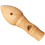 2Pièces Sifflets Bois Pour Bébé, Instrument Musical Khaki 2