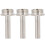 9Pièces Accessoires Trompette Piston Tige Antirouille Argent Compacte 1