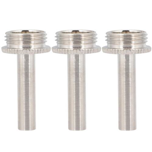 9Pièces Accessoires Trompette Piston Tige Antirouille Argent Compacte
