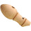 2Pièces Sifflets Bois Pour Bébé, Instrument Musical Khaki 3