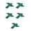 60Pièces Crayons Cire Verts Faciles Marquage Mode Patronage 4