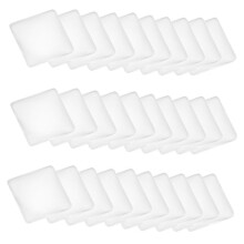 300Pièces Cabochons Transparent En Verre Pour Perles DIY