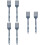 6Pièces Silicone Antiadhésives Bleu Usage 9