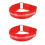 2Pièces Bracelets LED Réfléchissants Confort Sport 5