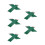 60Pièces Crayons Cire Verts Faciles Marquage Mode Patronage 8