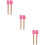 6Pièces Spatules Silicone Assorties Pour Gâteau Accessoire De 11