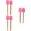 6Pièces Spatules Silicone Assorties Pour Gâteau Accessoire De 9