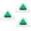 3Pièces Écrans Urinoir Aromatiques Verts Usage 7