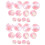 24Pièces Mini Chapeaux Rayés Pour Accessoires DIY Décoratifs 5