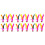 18Pièces Shuttlecocks De Jianzi Plumes Couleurs Assorties 4