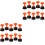 102Pièces Kit De Pose De Carrelage Réutilisable Noir Orange Pour Sols 3