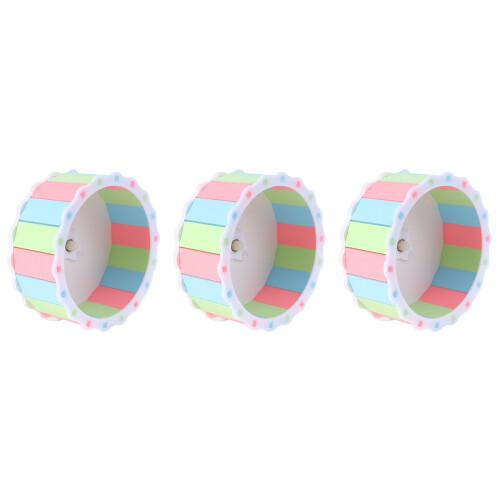 3Pièces Roue Sport Pour Hamster Souris Avec Support 2