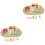 2Ensembles Ensemble Train En Bois Animaux Jeu Educatif DIY 4