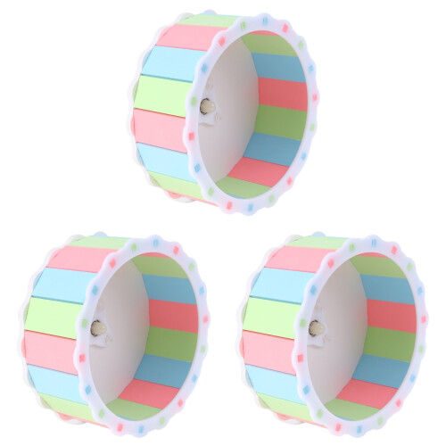 3Pièces Roue Sport Pour Hamster Souris Avec Support 1