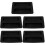 5Pièces Couvercles Grille-Pain Silicone Noir Usage Sécurisé 7
