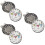 3Pièces Marqueurs Golf Résistants Portables Pour 7