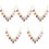 5Pièces Colliers Pour En , Multicolores, Style 5