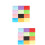 200Pièces Mini Enveloppes Colorées Usage Stockage Cartes 6