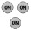 3Pièces Accessoires Boutons On/off En Durable Coloré 4