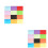 200Pièces Mini Enveloppes Colorées Usage Stockage Cartes 5