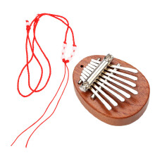 5Pièces Kalimba Débutant 8 Clés Bois Et Métal Piano À Doigts Portable