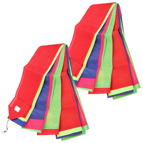 6Pièces Kit Queue De Cerf-Volant En Tissu Résistant
