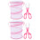 2Ensembles Maison À Rose, Cage Polygonale Et 7