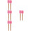 8Pièces Spatules Silicone Compactes Outils Colorés 6