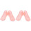 2Pièces Pour Affichage Rose Plastique Décor 4