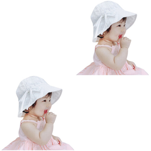 2Pièces Bandeaux Bébé Mode Et Protection Solaire 2