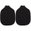 2Pièces De Protection Raquette Noir Fermeture Zippée Robuste 2