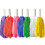 24Pcs Cheer Pom Poms Assorted Colors Party 9