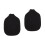 2Pièces De Protection Raquette Noir Fermeture Zippée Robuste 4