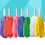 24Pcs Cheer Pom Poms Assorted Colors Party 4