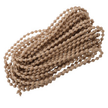 5Pcs Pom Beaded Pull Chain for Blinds Coffee Color Replacement