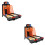 2Pcs Mini Table Basketball Game Plastic Toy for Kids Fun 6