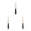 3Pcs Multifunction Sugar Painting Spatulas Silver Metal Craft Tools 10