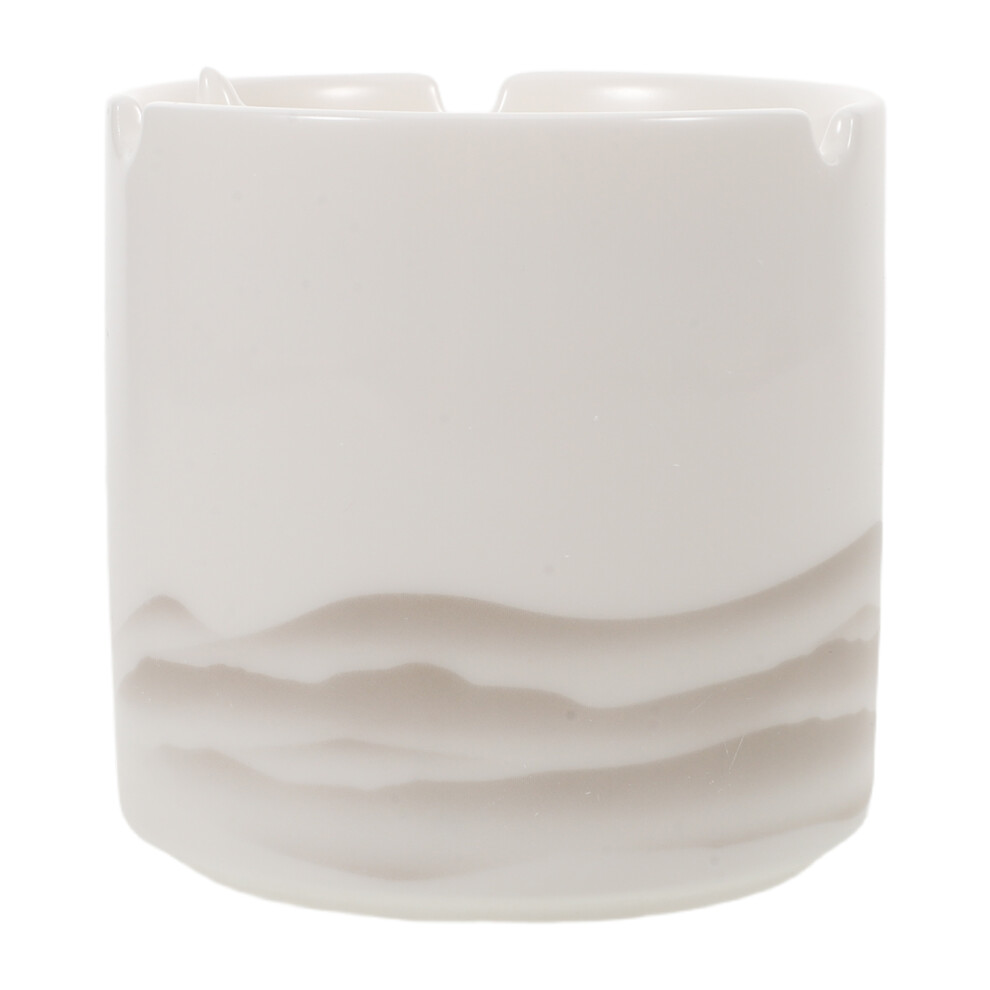 3Pcs Round Ceramic Ashtray with Lid Windproof Smokeless Decor-image-OPC-PRBHHQ9-NEW