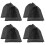 8Pcs Polyester Black Pump Filter Mesh Bags Drawstring for Aquariums 6
