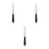 3Pcs Multifunction Sugar Painting Spatulas Silver Metal Craft Tools 7