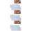 6Pièces Adhésif Double Face Étanche Pour Décoration Collage 9