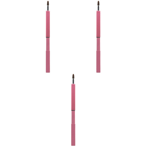 3Pièces Brosse Nylon Rose Rétractable Pour 2