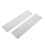 2Pcs Stainless Steel Ski Board Wax Silver Ski Snowboard Tool 10