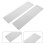 2Pcs Stainless Steel Ski Board Wax Silver Ski Snowboard Tool 9