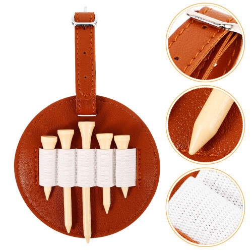 3Sets Outdoor Golf Tee Holder Carrying Pouch 2