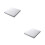 2Pcs Waterproof Mattress Cover Nursing Pad White Fitted Sheet 6